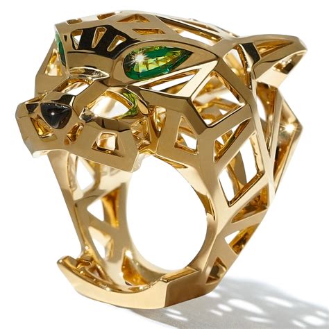 replica cartier panther head ring|cartier panther rings for women.